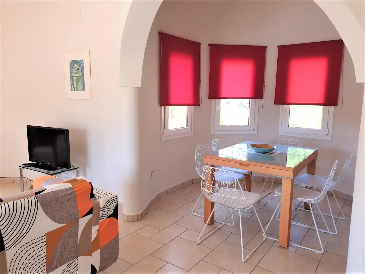 Menjador de Casa o xalet en venda en Jávea / Xàbia amb Calefacció, Jardí privat i Terrassa