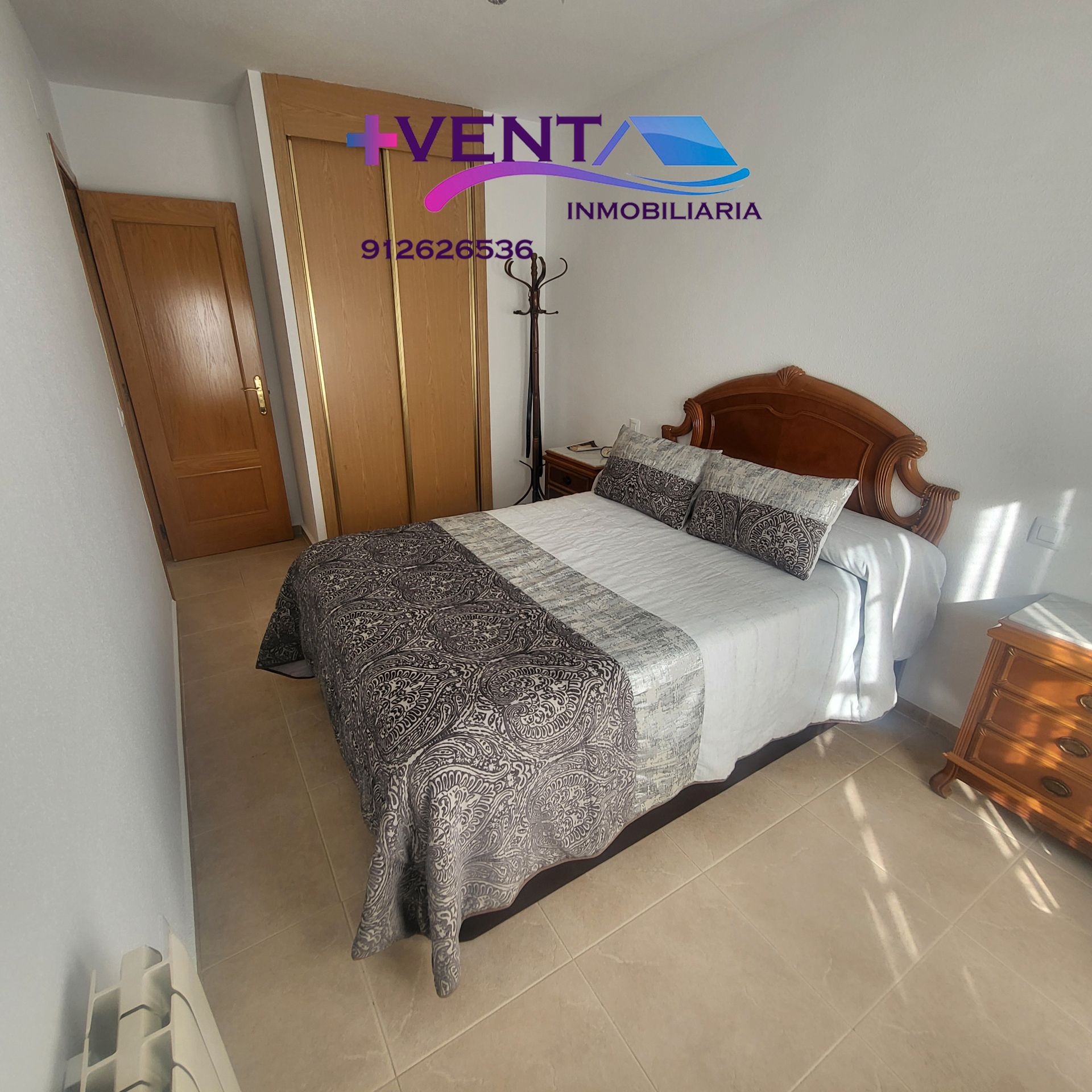 Bedroom of Flat for sale in Seseña  with Air Conditioner, Heating and Furnished