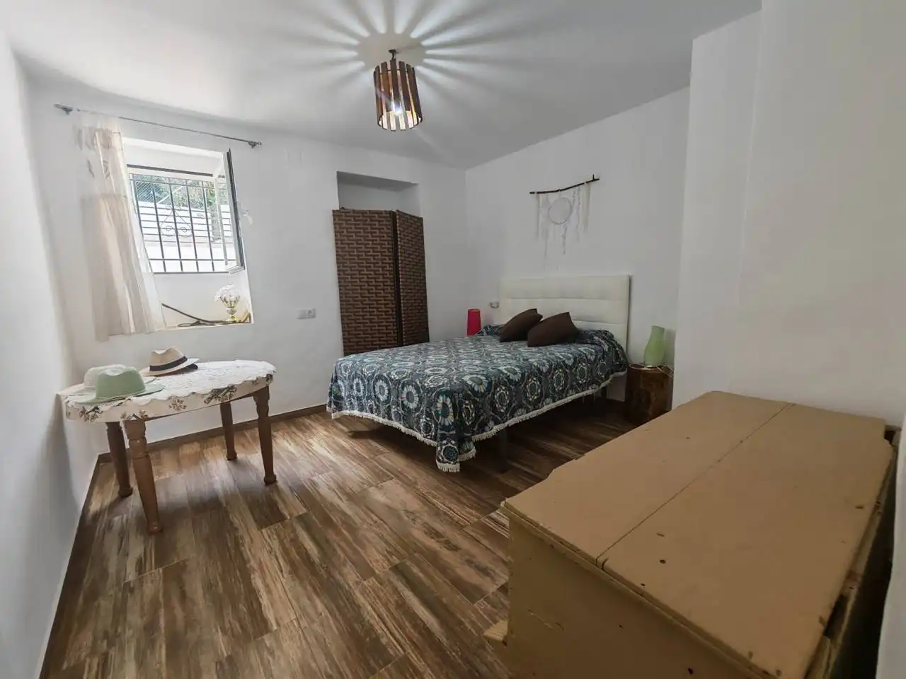 Schlafzimmer von Haus oder Chalet zum Verkauf in Montefrío mit Privatgarten, Terrasse und Möbliert