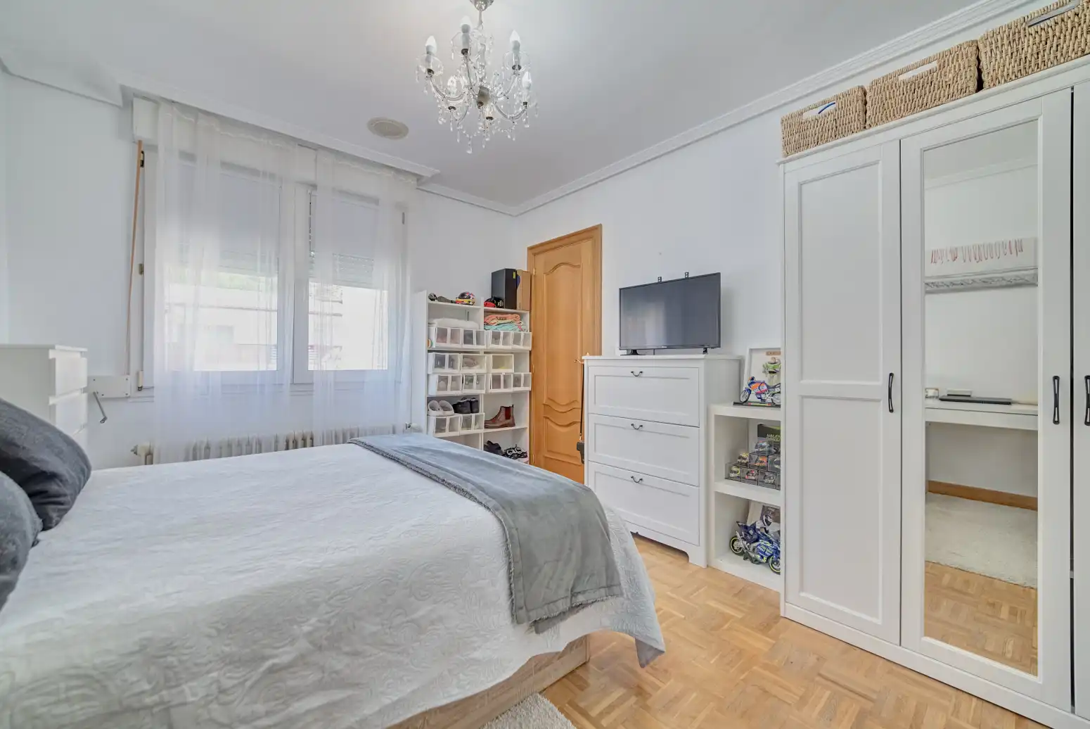 Habitación de Casa adosada en venta en Ezcabarte con Calefacción, Jardín privado y Parquet