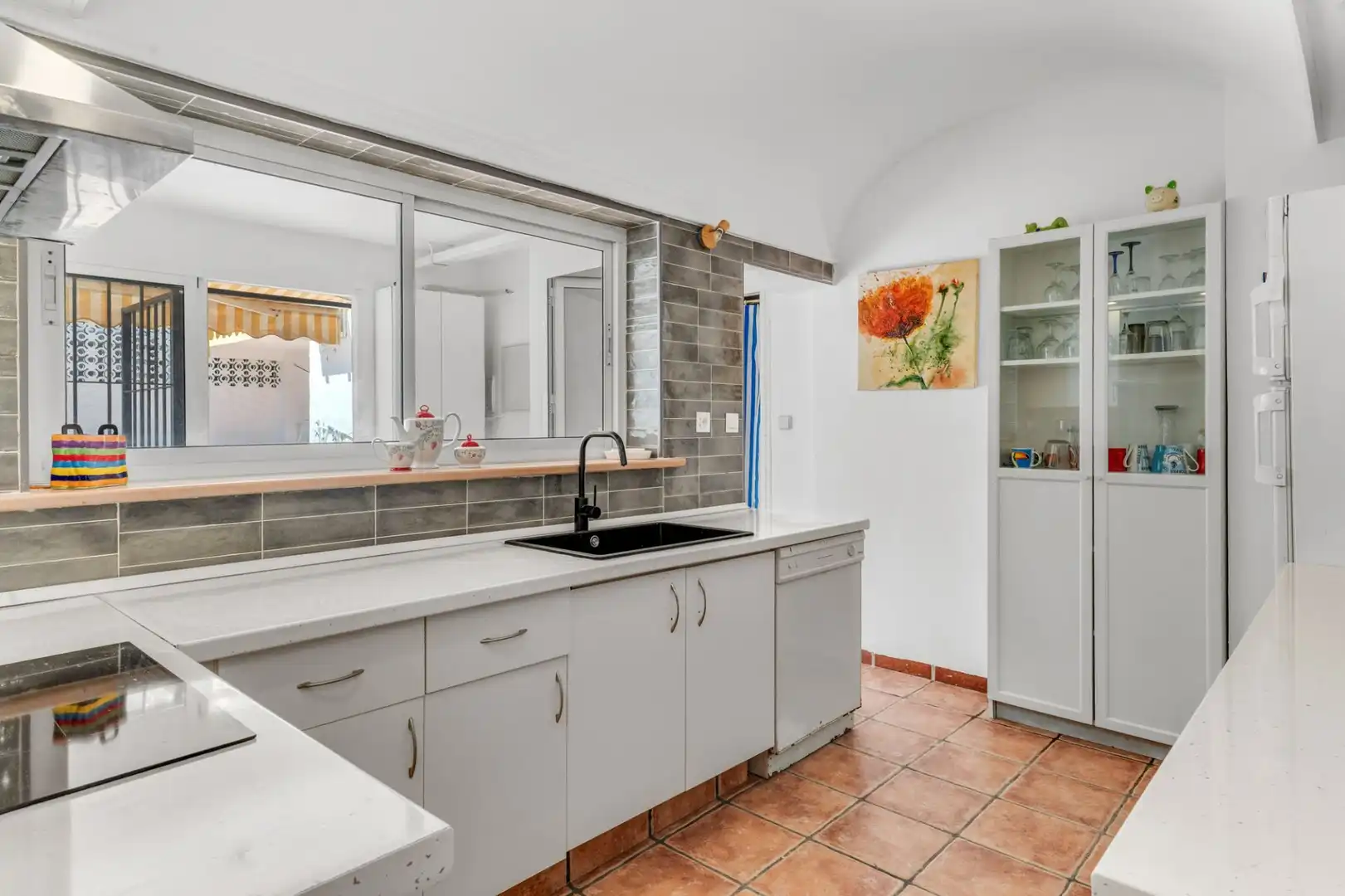 Kitchen of Houses for sale in Benalmádena  with Air Conditioner, Private garden and Swimming Pool