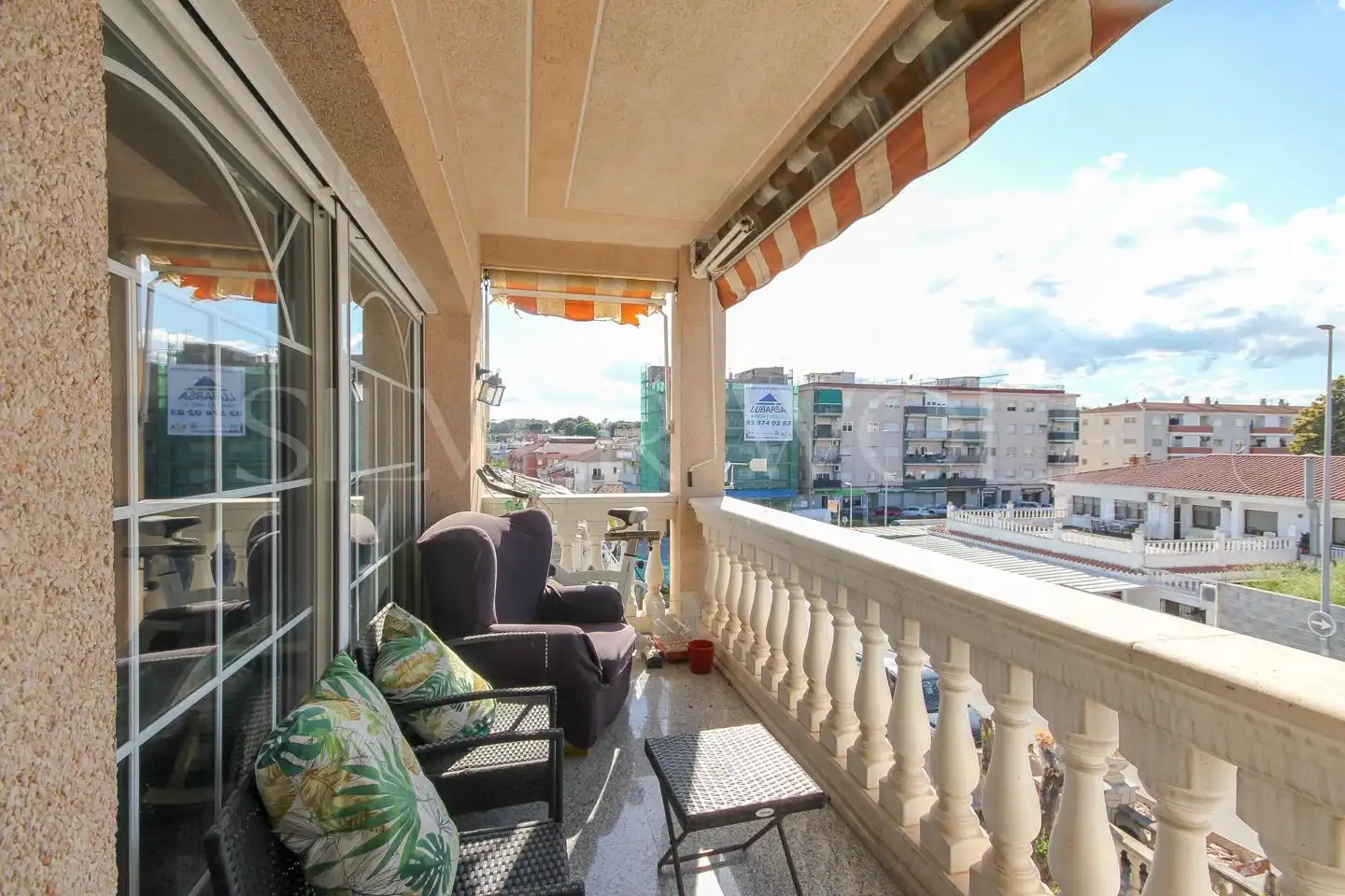 Balcony of Houses for sale in Polinyà  with Air Conditioner, Heating and Private garden