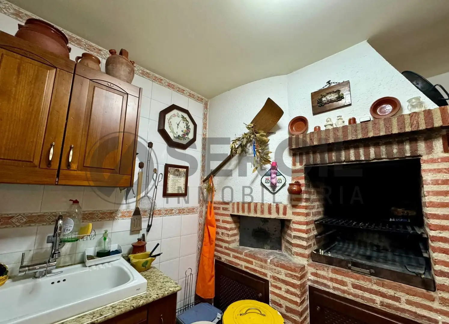 Cocina de Casa o chalet en venta en Prádena con Calefacción y Jardín privado