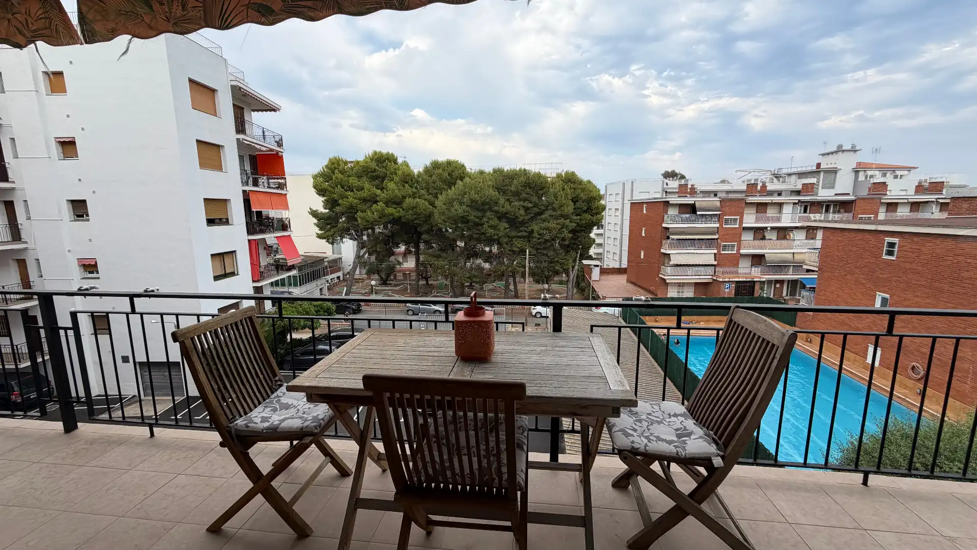 Terrace of Flat for sale in Torredembarra  with Terrace, Furnished and Oven