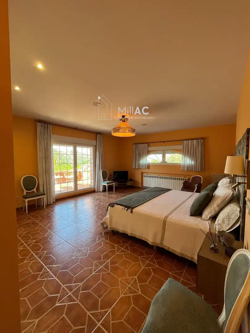 Bedroom of Houses for sale in El Espinar  with Heating, Private garden and Terrace