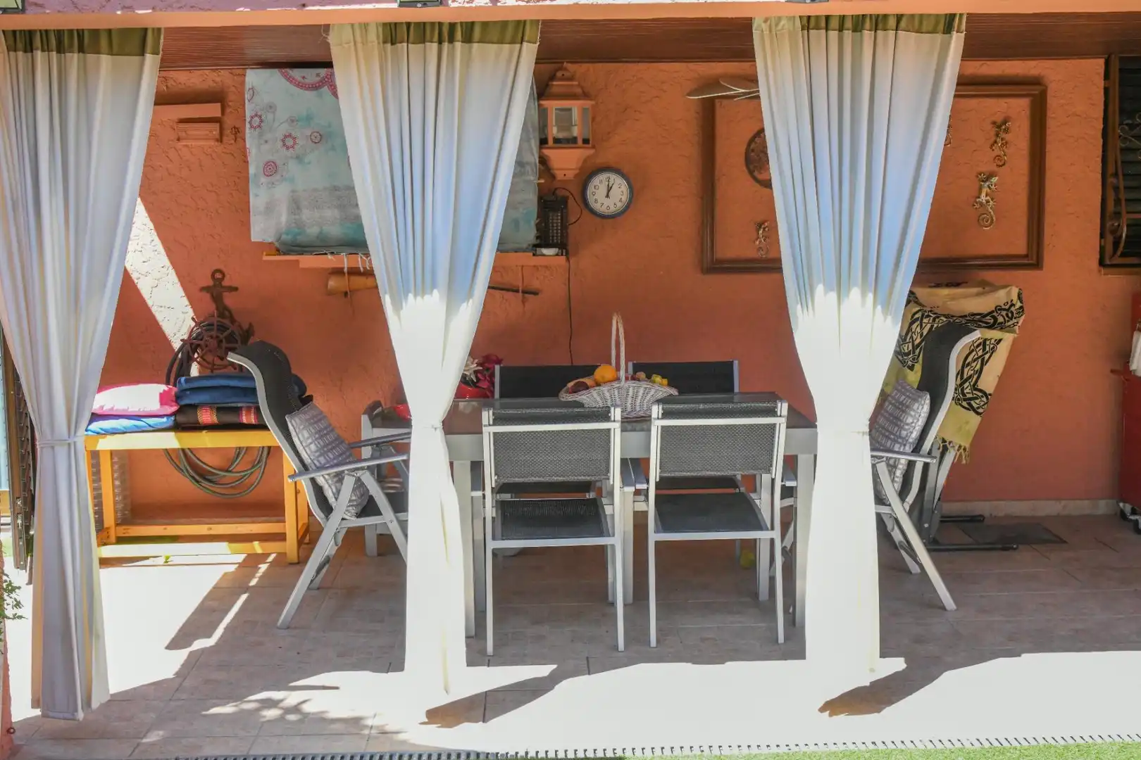 Terrace of Detached homes for sale in L'Alfàs del Pi  with Air Conditioner, Heating and Private garden