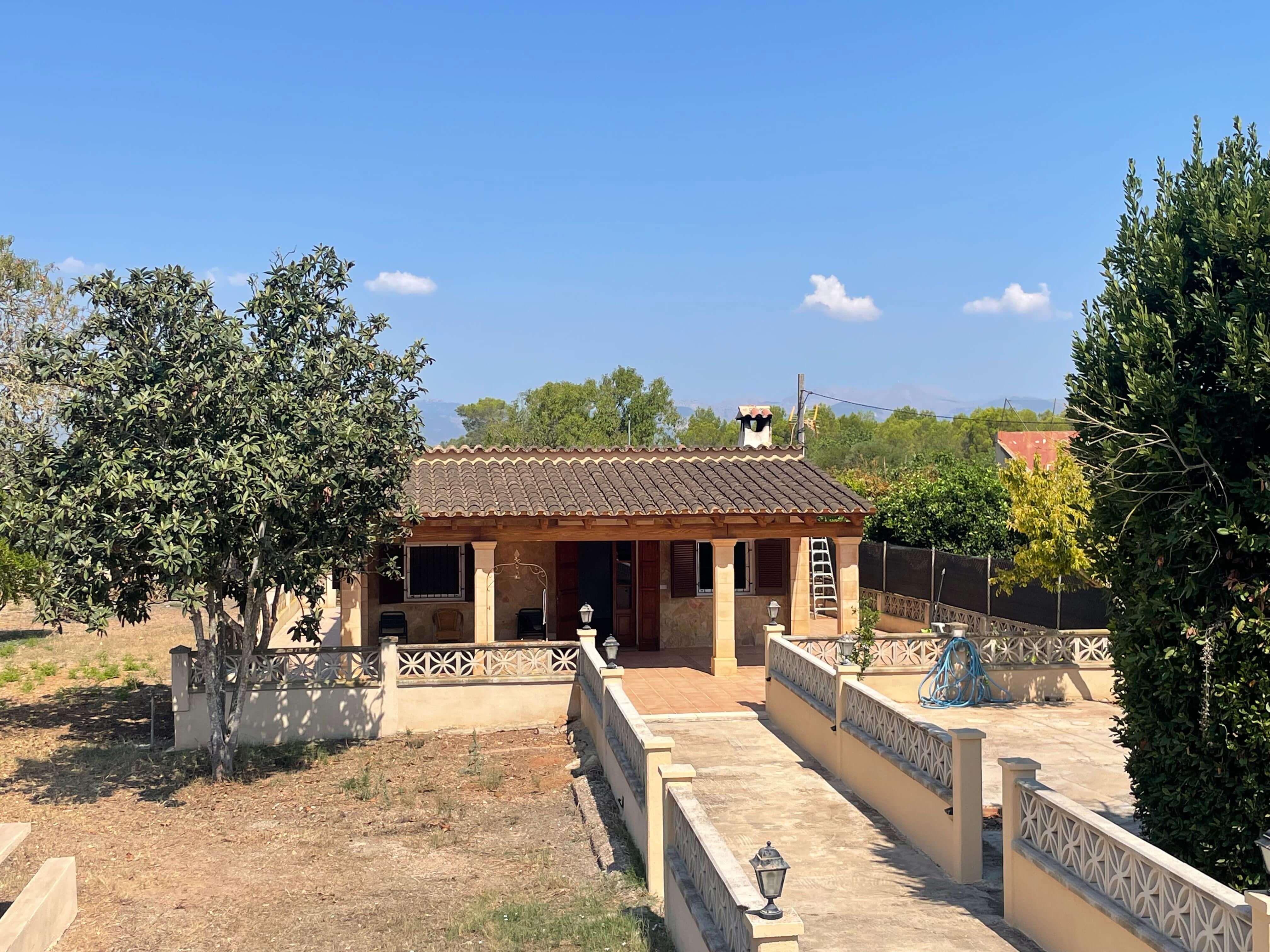 Exterior view of Country house to rent in Algaida  with Swimming Pool