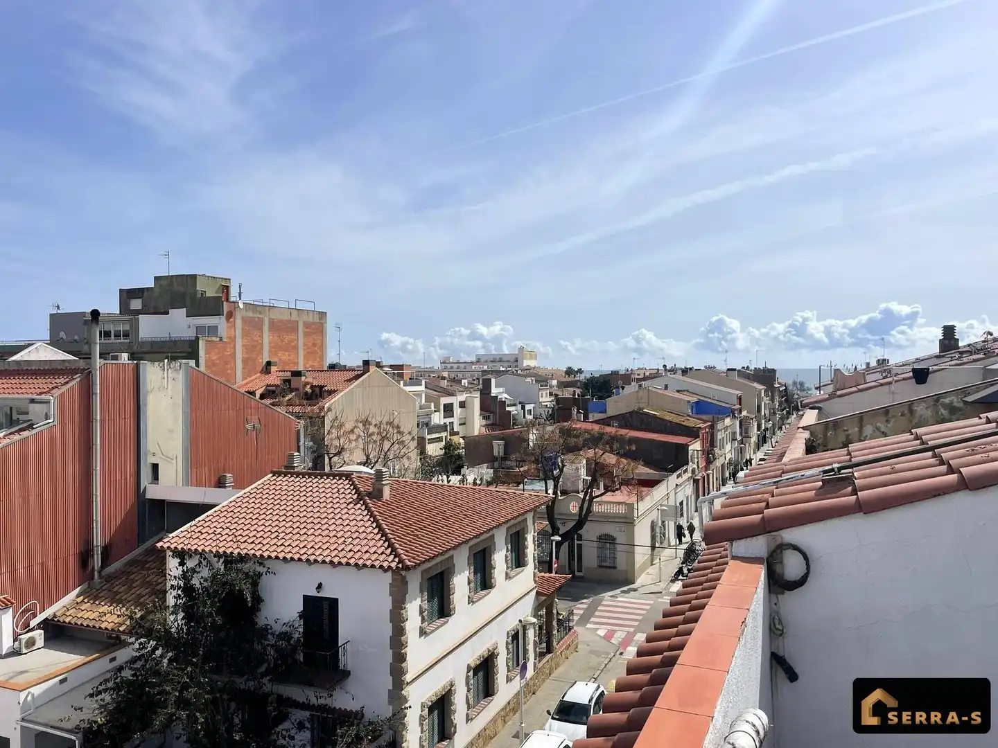 Außenansicht von Dachboden zum Verkauf in Malgrat de Mar mit Terrasse und Balkon
