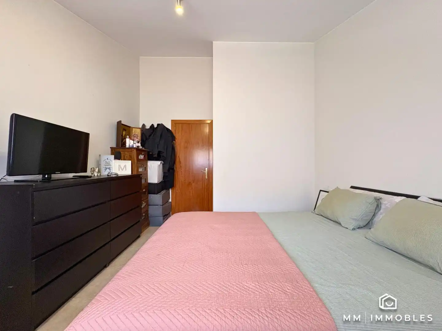Schlafzimmer von Dachboden zum Verkauf in La Garriga mit Klimaanlage, Heizung und Abstellraum