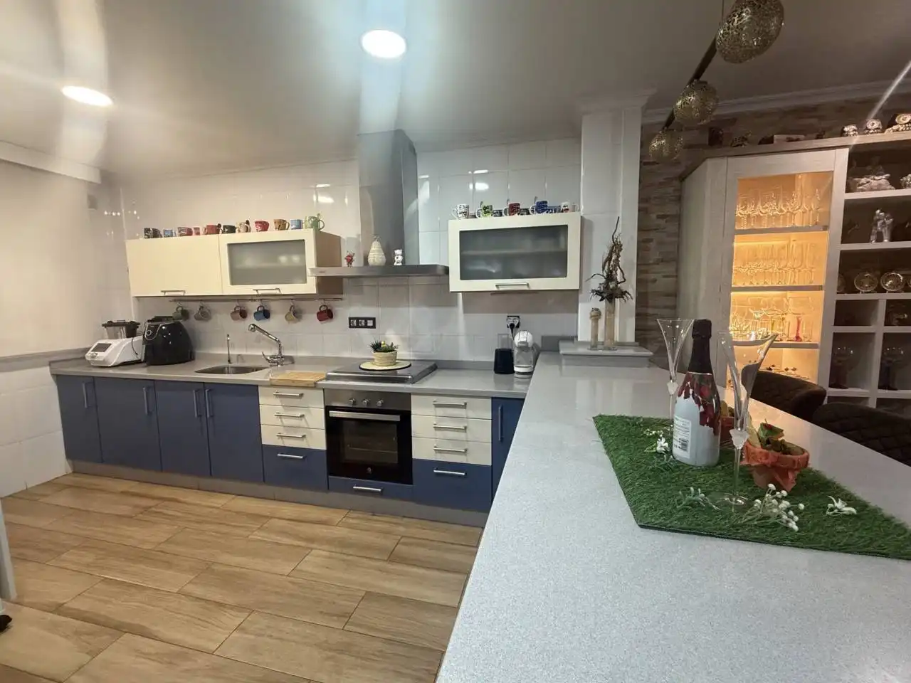 Cocina de Dúplex en venta en Elche / Elx con Aire acondicionado, Terraza y Trastero