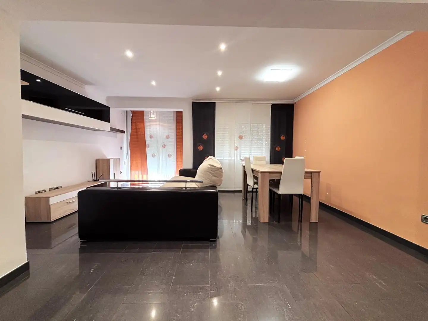 Living room of Flat for sale in Cullera  with Air Conditioner and Furnished