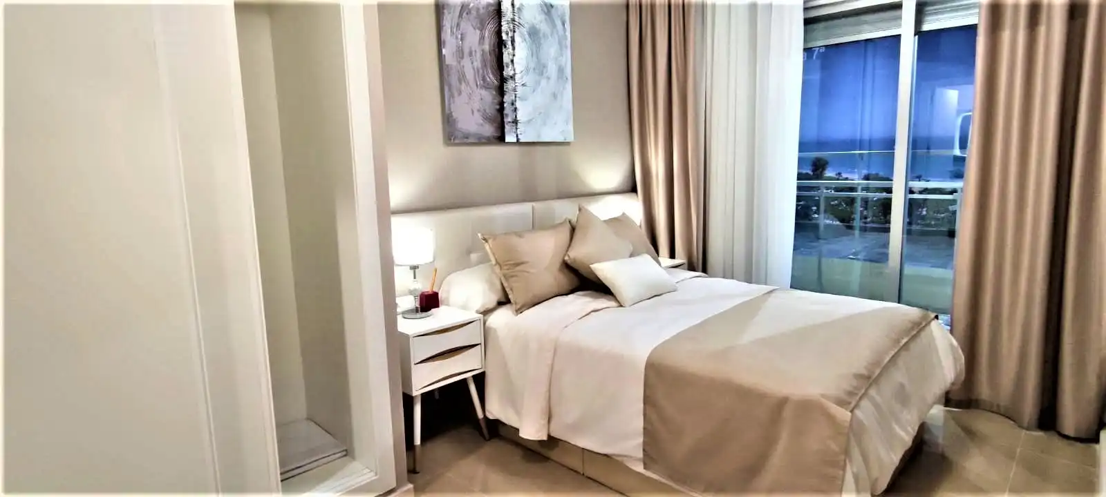 Dormitori de Apartament en venda en Cabanes amb Aire condicionat, Calefacció i Jardí privat