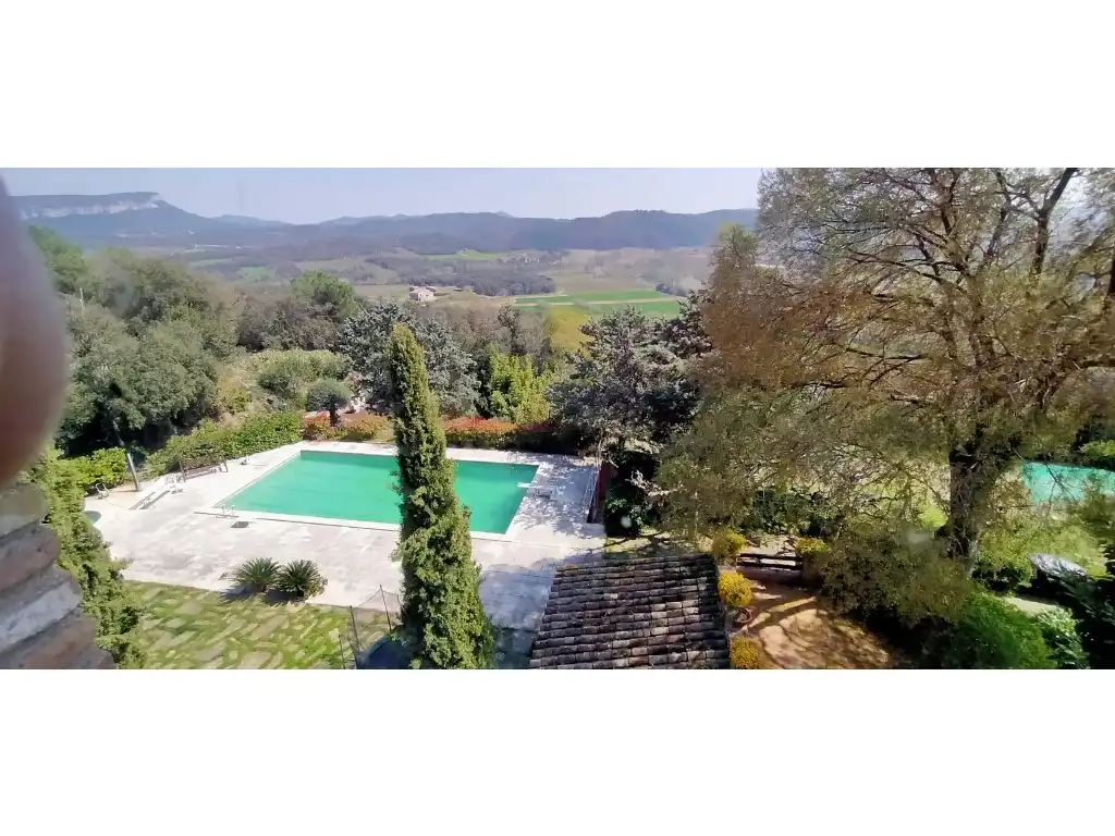 Jardín de Finca rústica en venta en Amer con Aire acondicionado