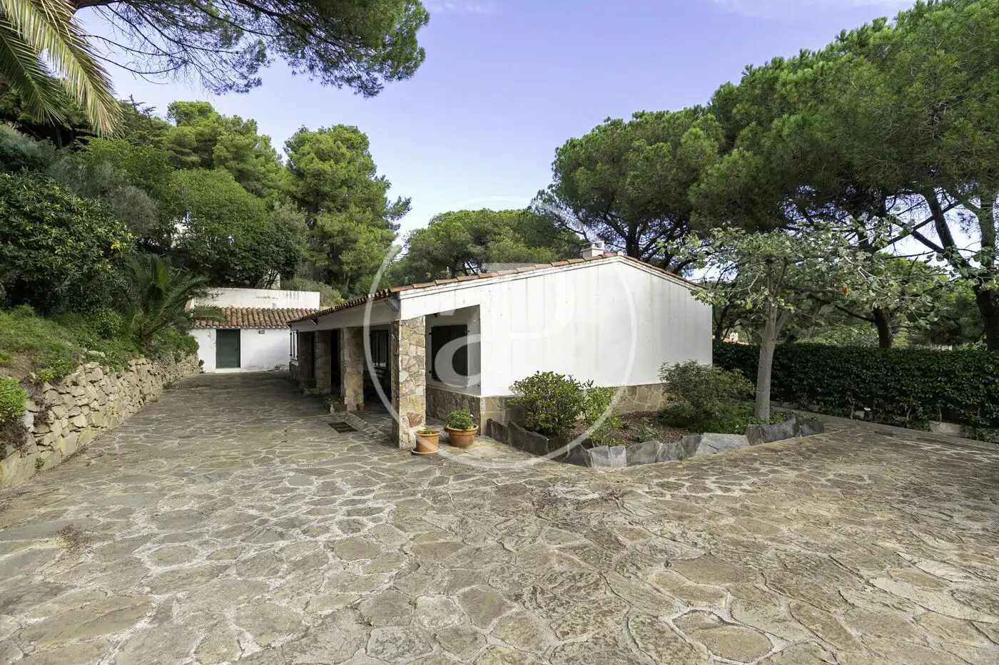 Vista exterior de Casa o xalet en venda en Sant Andreu de Llavaneres amb Aire condicionat, Calefacció i Jardí privat