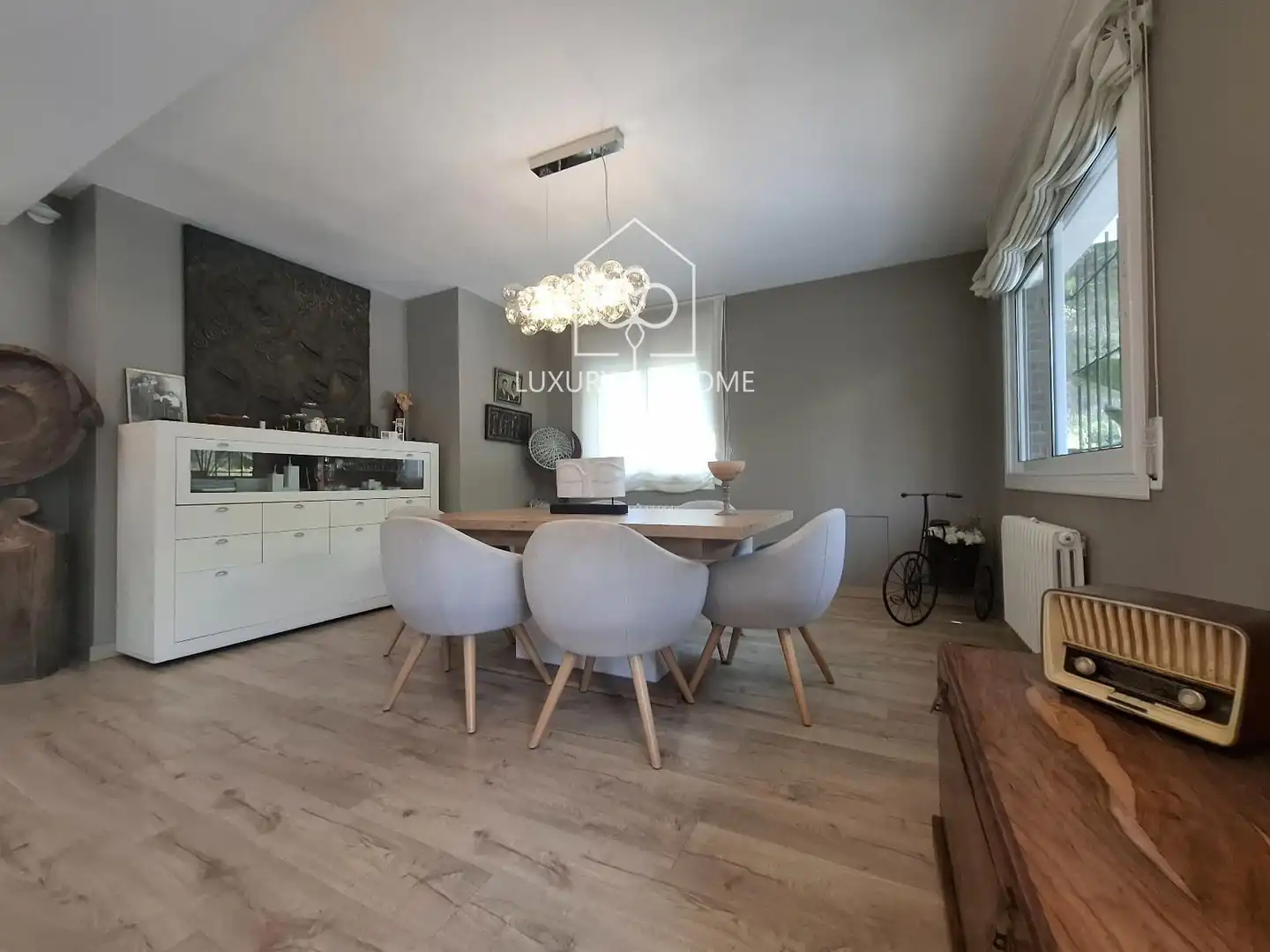 Dining room of Houses for sale in Begues  with Air Conditioner, Heating and Terrace
