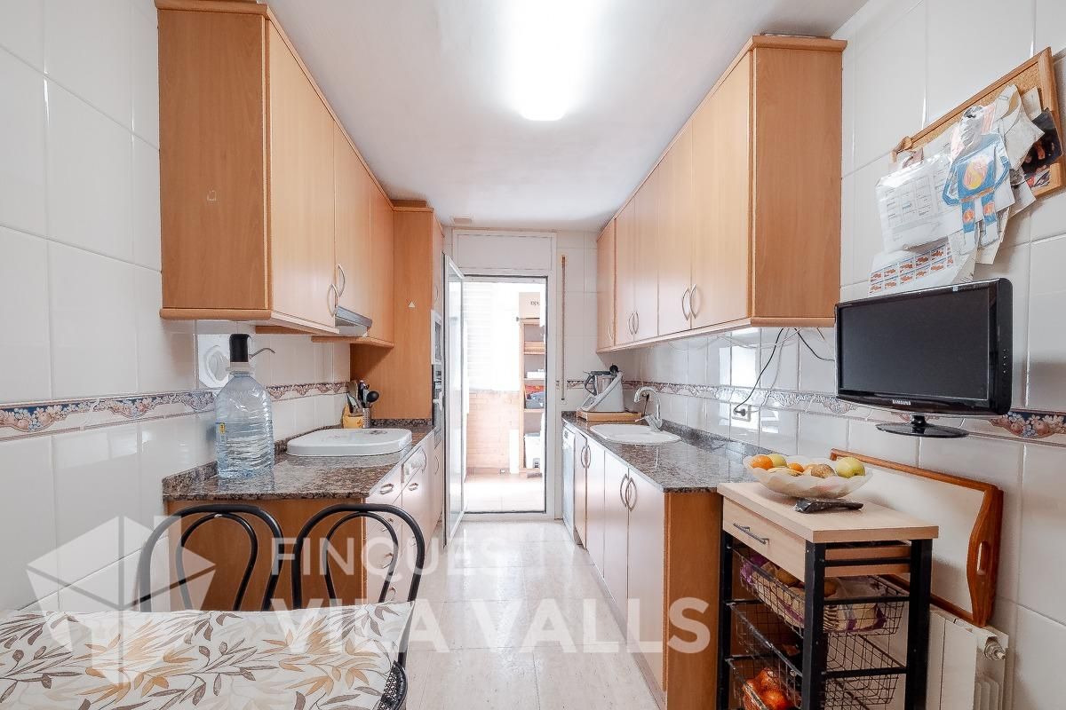 Kitchen of Flat for sale in Bigues i Riells del Fai  with Heating, Terrace and Storage room