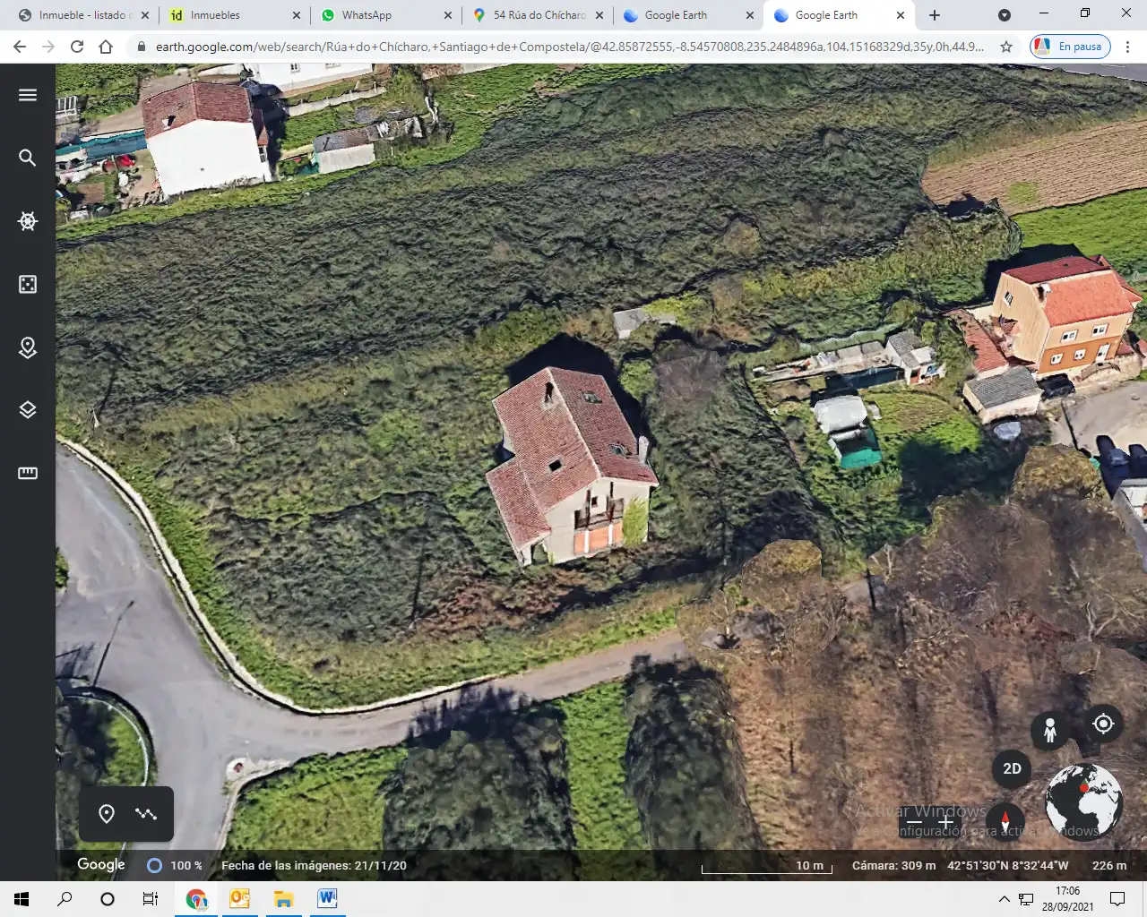 Casa o chalet en venta en Santiago de Compostela  con Jardín privado