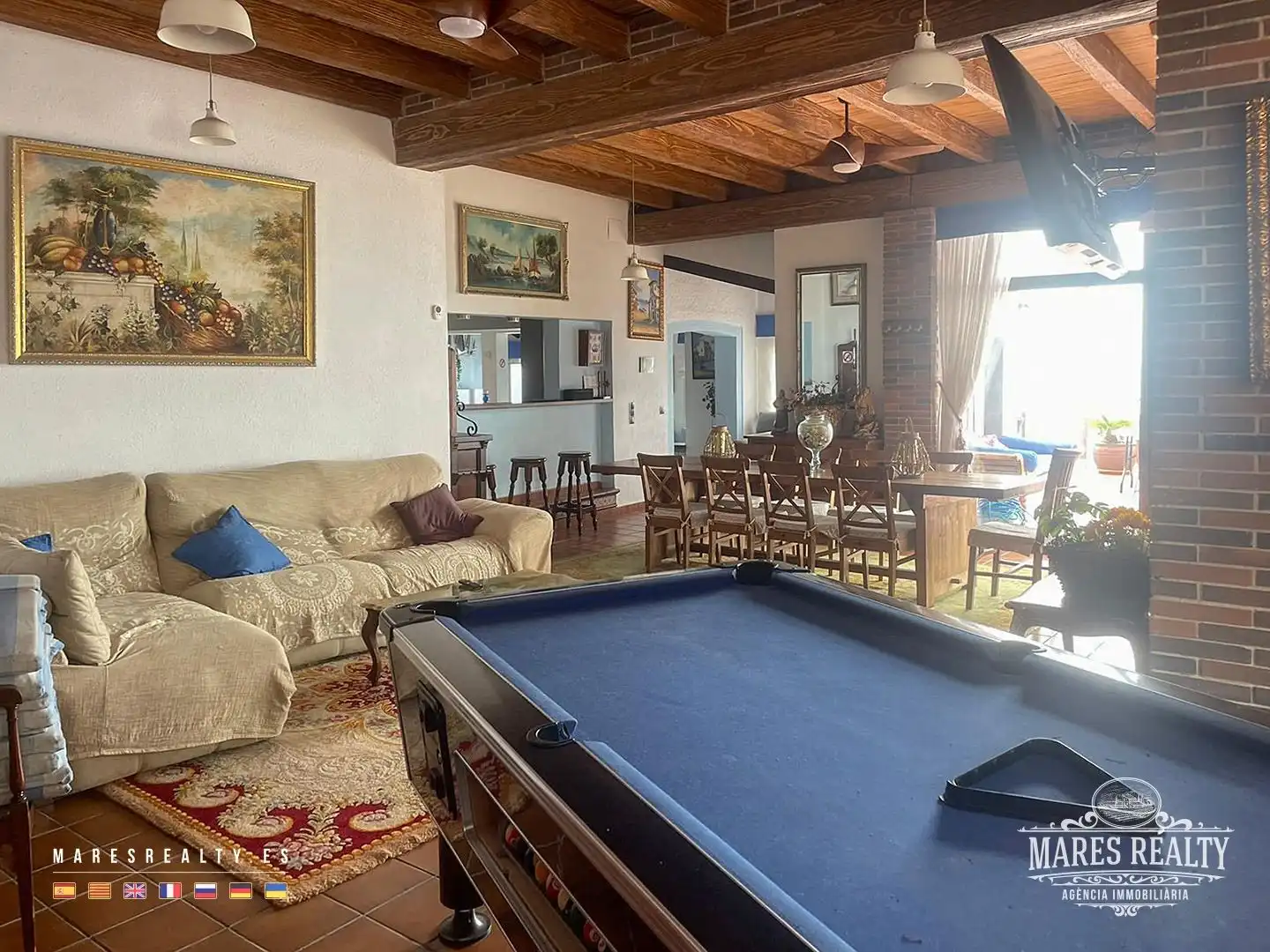 Comedor de Casa o chalet en venta en Lloret de Mar con Calefacción, Jardín privado y Piscina