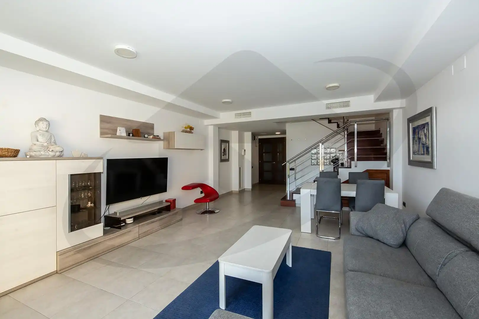 Sala de estar de Casa o chalet en venta en Castellar del Vallès con Aire acondicionado, Trastero y Balcón