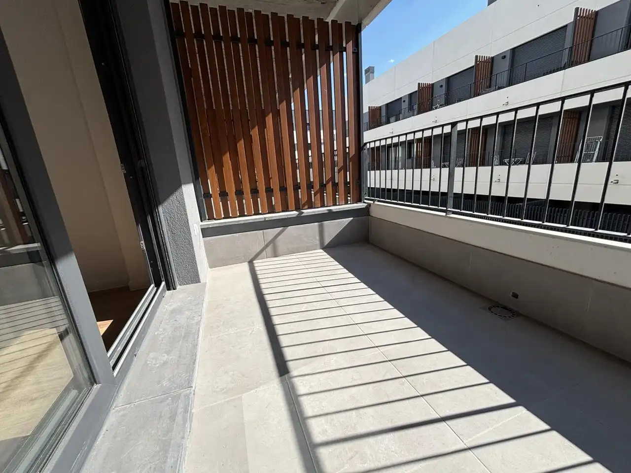 Balcony of Study for rent in San Sebastián de los Reyes  with Air Conditioner, Heating and Terrace