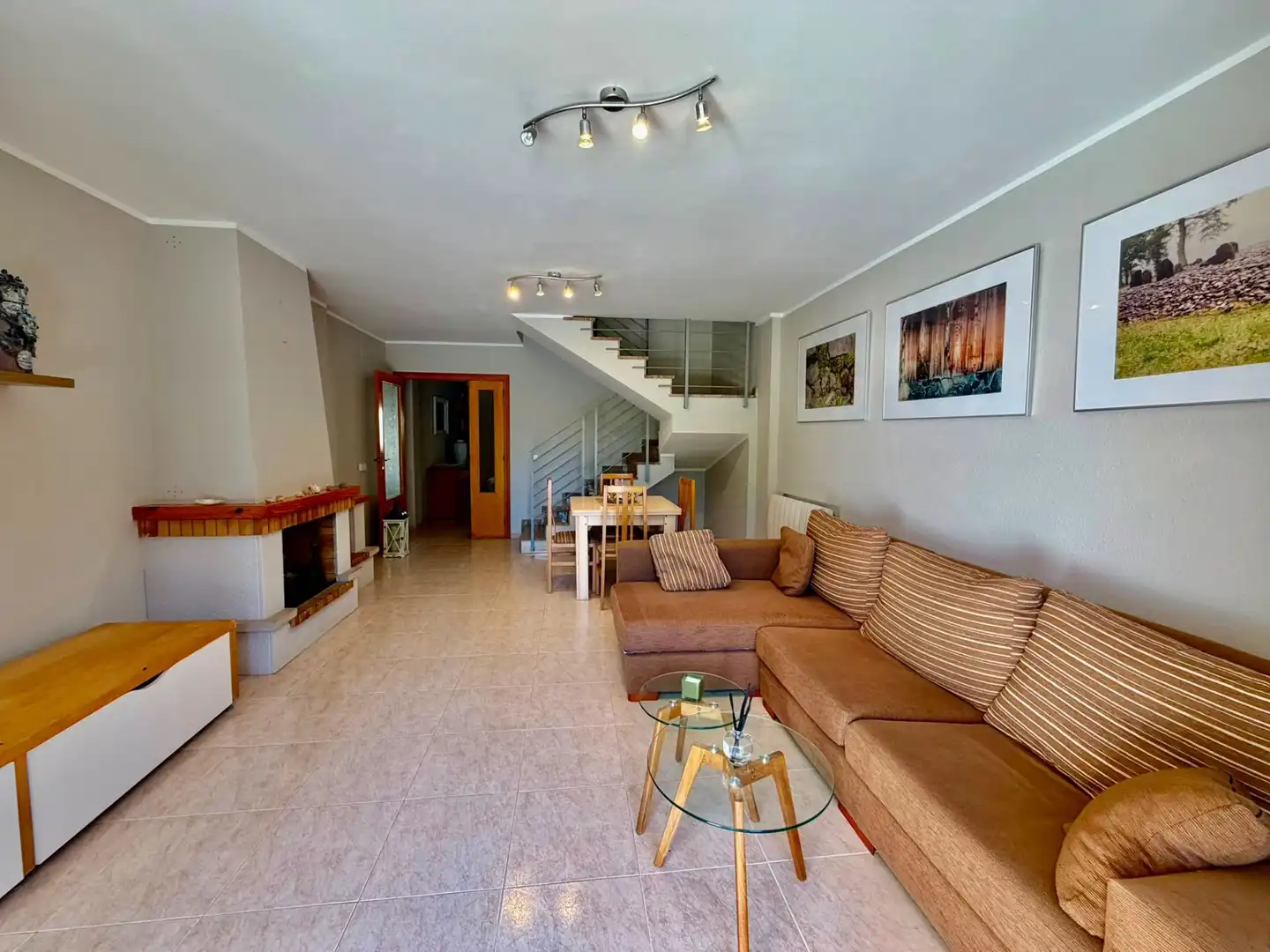Wohnzimmer von Maisonette zum Verkauf in Torredembarra mit Heizung, Privatgarten und Terrasse