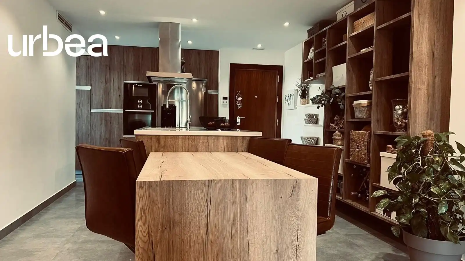 Cocina de Piso en venta en Málaga con Terraza