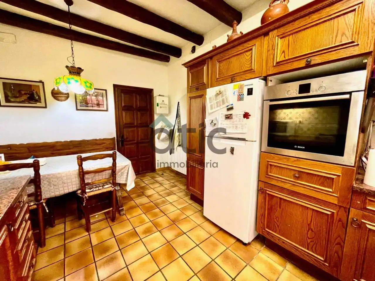 Cocina de Finca rústica en venta en Castellgalí con Calefacción y Jardín privado