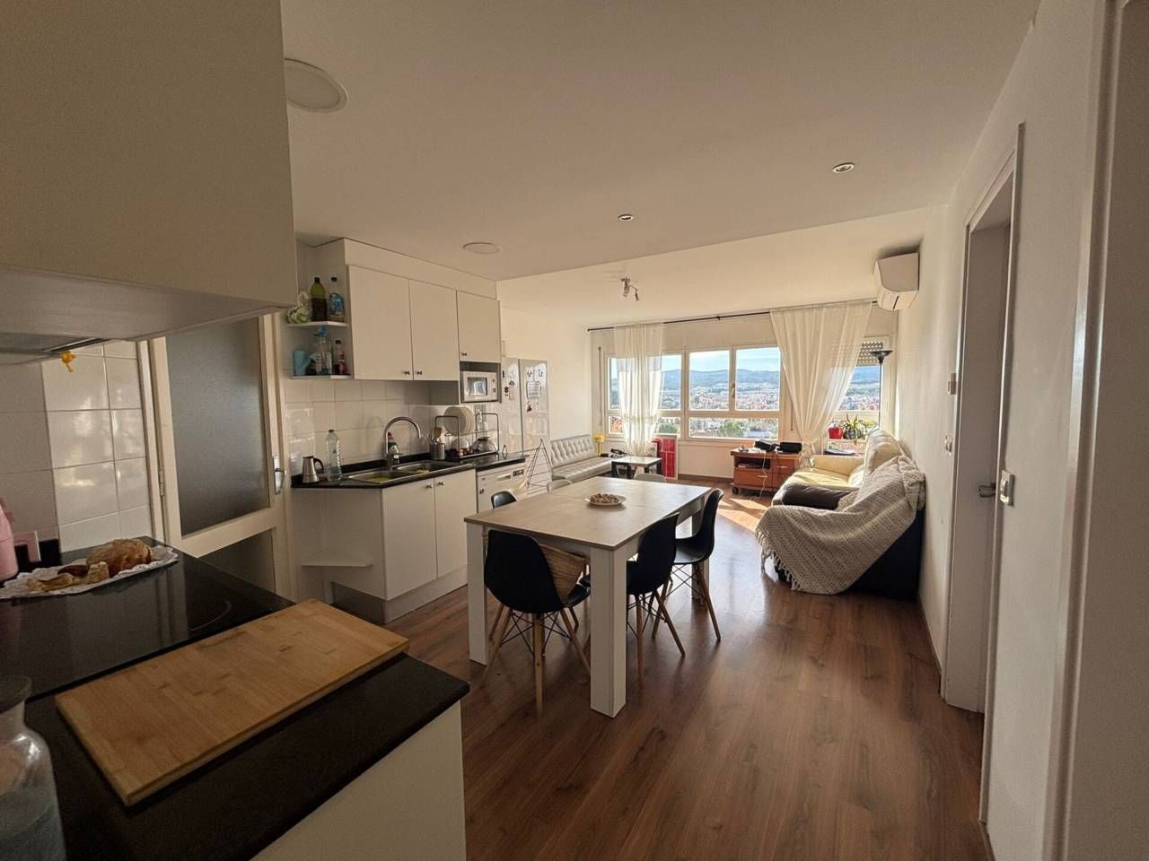 Kitchen of Flat for sale in Igualada  with Air Conditioner, Storage room and Balcony