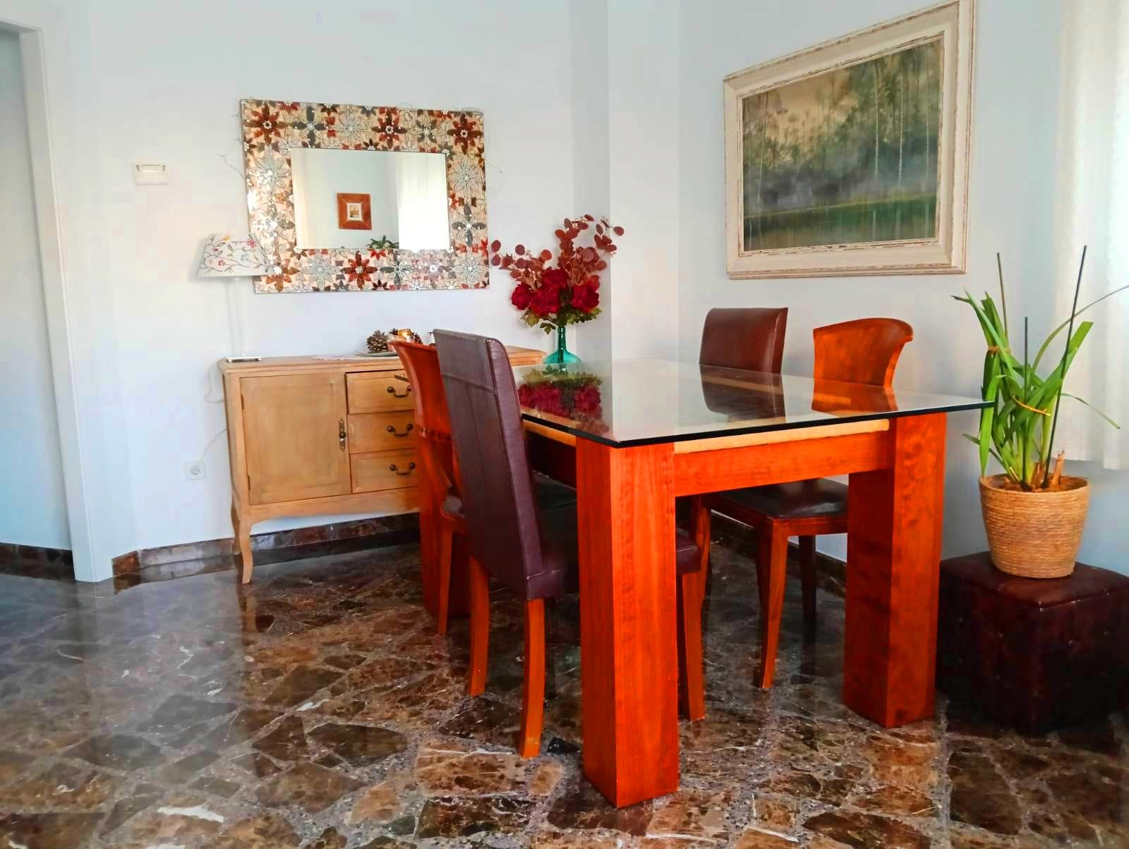 Dining room of Flat for sale in  Albacete Capital  with Air Conditioner, Heating and Storage room
