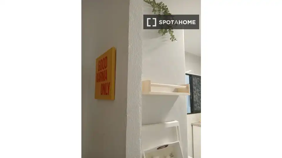 Schlafzimmer von Wohnung zur untervermieten in Las Palmas de Gran Canaria mit Klimaanlage, Terrasse und Möbliert