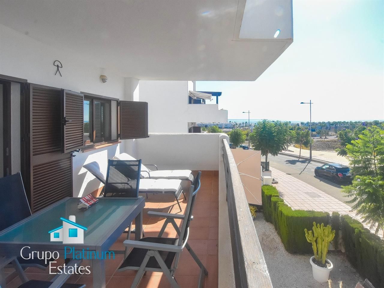 Terrassa de Apartament en venda en Pulpí amb Aire condicionat, Calefacció i Piscina