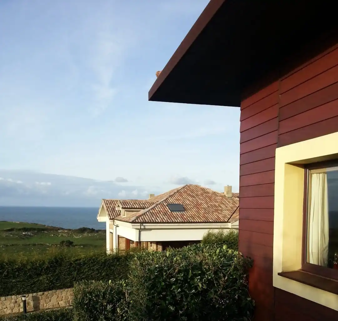 Exterior view of Houses for sale in Ruiloba  with Heating, Private garden and Parquet flooring