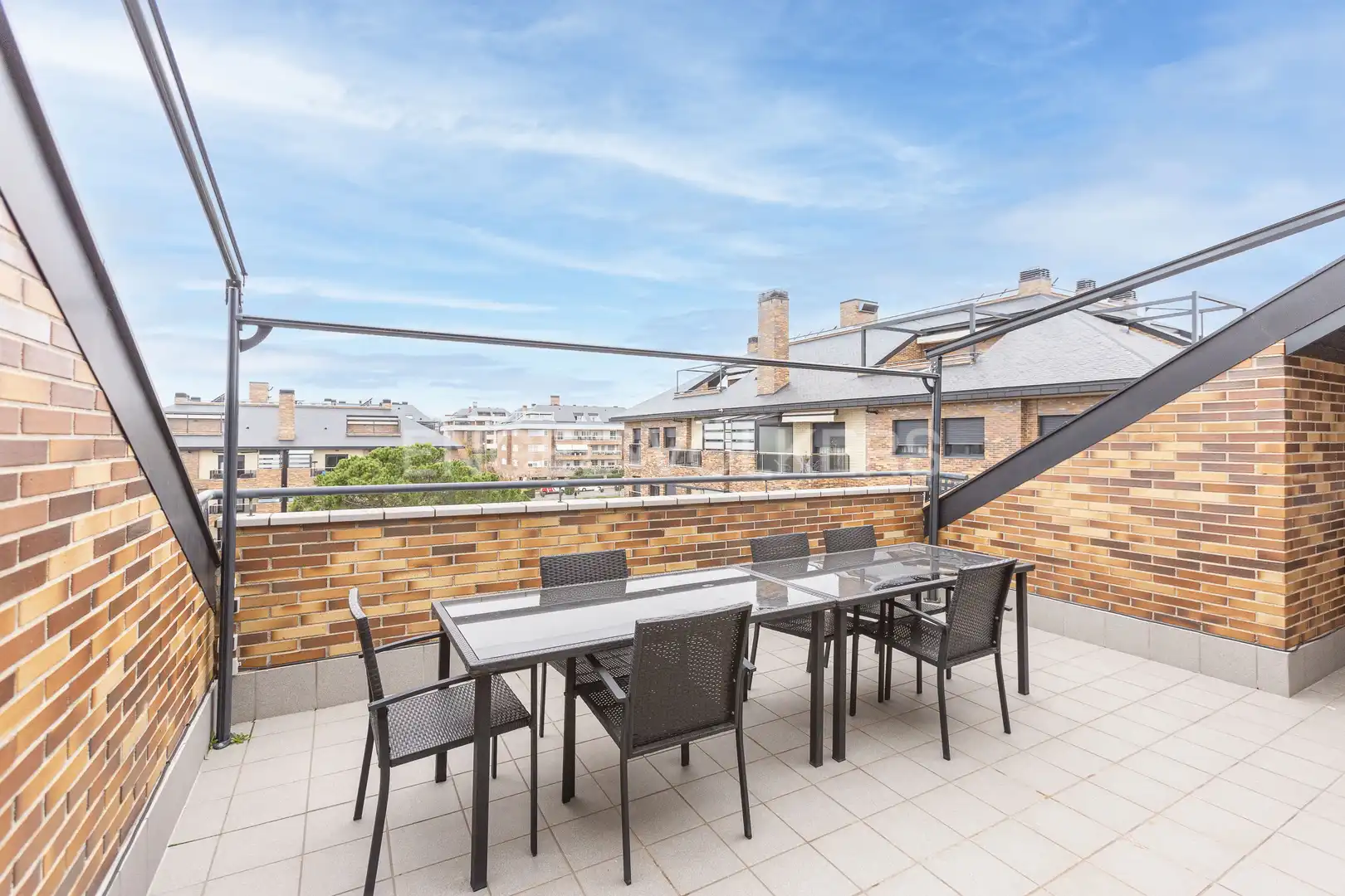 Terraza de Ático de alquiler en Majadahonda con Aire acondicionado, Calefacción y Parquet