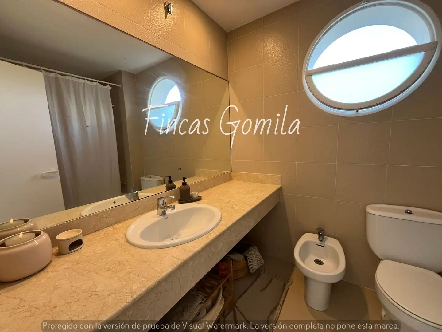 Baño de Apartamento en venta en Es Mercadal con Jardín privado, Terraza y Amueblado