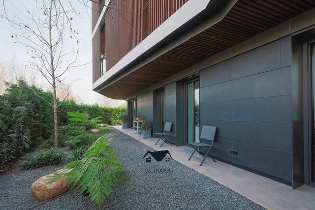 Terrace of Planta baja for sale in Sant Cugat del Vallès  with Air Conditioner, Private garden and Parquet flooring
