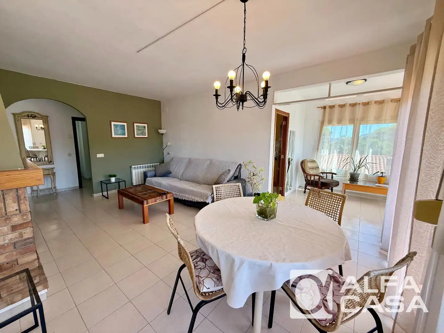Living room of Houses for sale in Lloret de Mar  with Heating, Terrace and Storage room