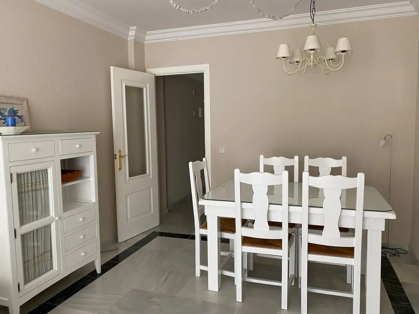 Dining room of Apartments for rent in Marbella  with Air Conditioner, Furnished and Oven