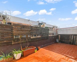 Terrace of Attic for sale in  Barcelona Capital  with Parquet flooring, Terrace and Alarm