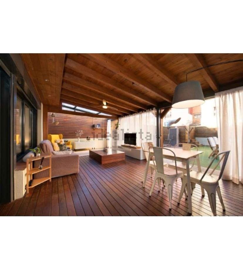 Terrace of Flat to rent in Castelldefels  with Air Conditioner, Heating and Parquet flooring