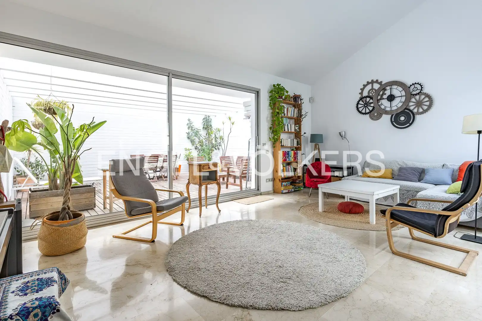 Exterior view of Houses for sale in Barcelona  with Air Conditioner, Heating and Private garden