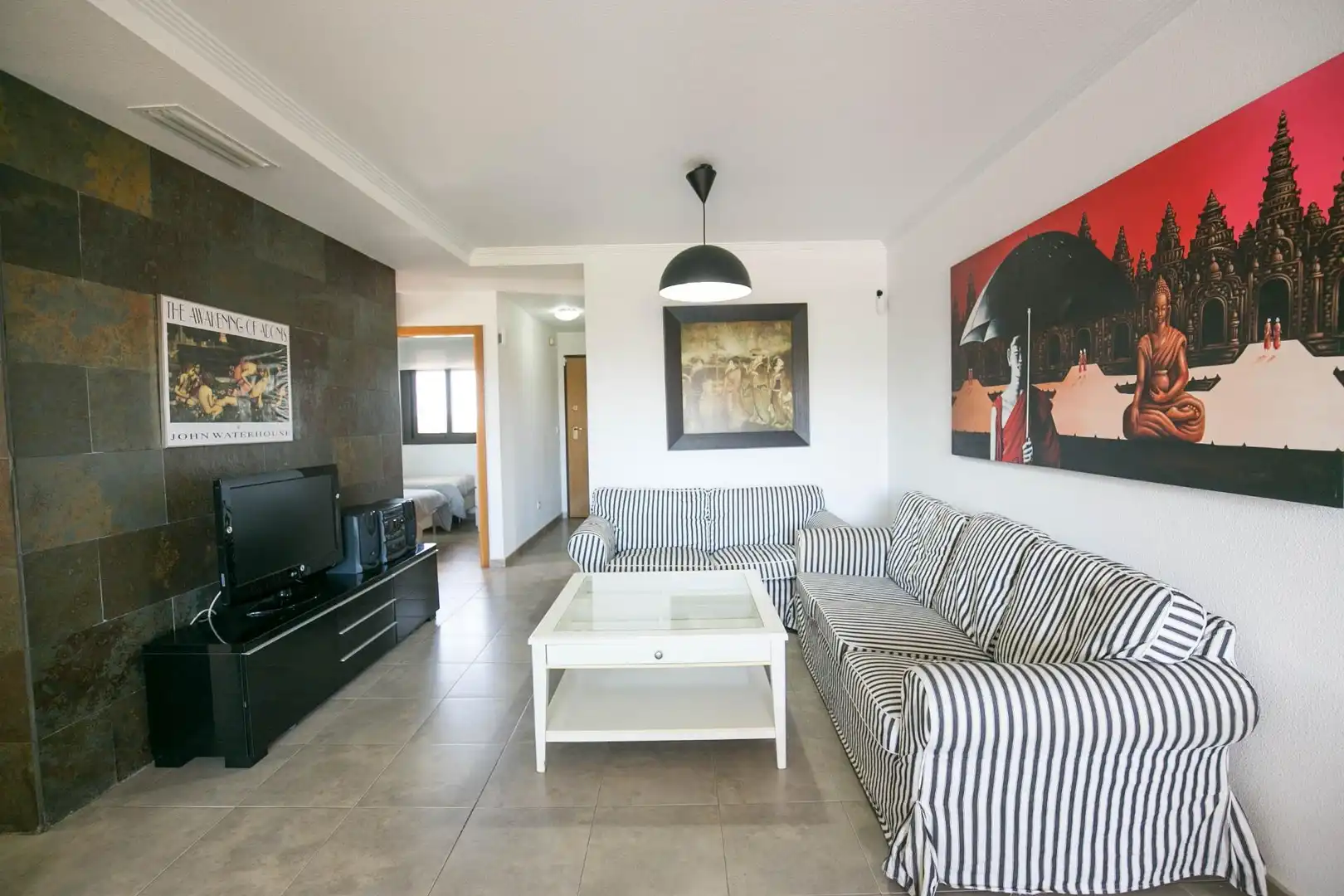 Sala d'estar de Apartament en venda en Elche / Elx amb Aire condicionat, Calefacció i Terrassa