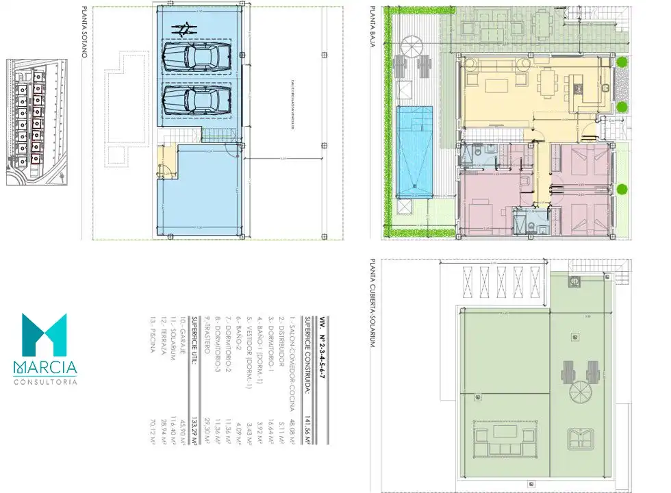 Villa mit Pool zum Verkauf in Nueva Torrevieja - Aguas Nuevas, imagen 6