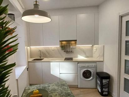 Kitchen of Apartment to rent in Donostia - San Sebastián   with Heating, Furnished and Balcony