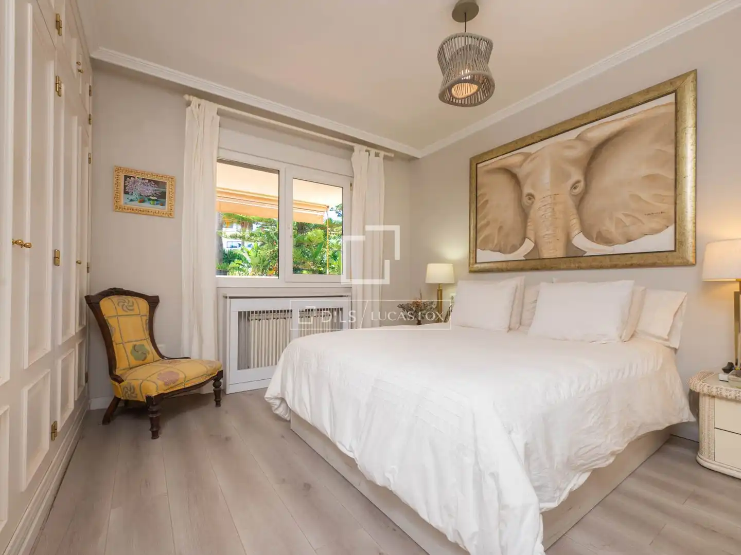 Schlafzimmer von Wohnung zum Verkauf in Eivissa mit Klimaanlage, Privatgarten und Terrasse