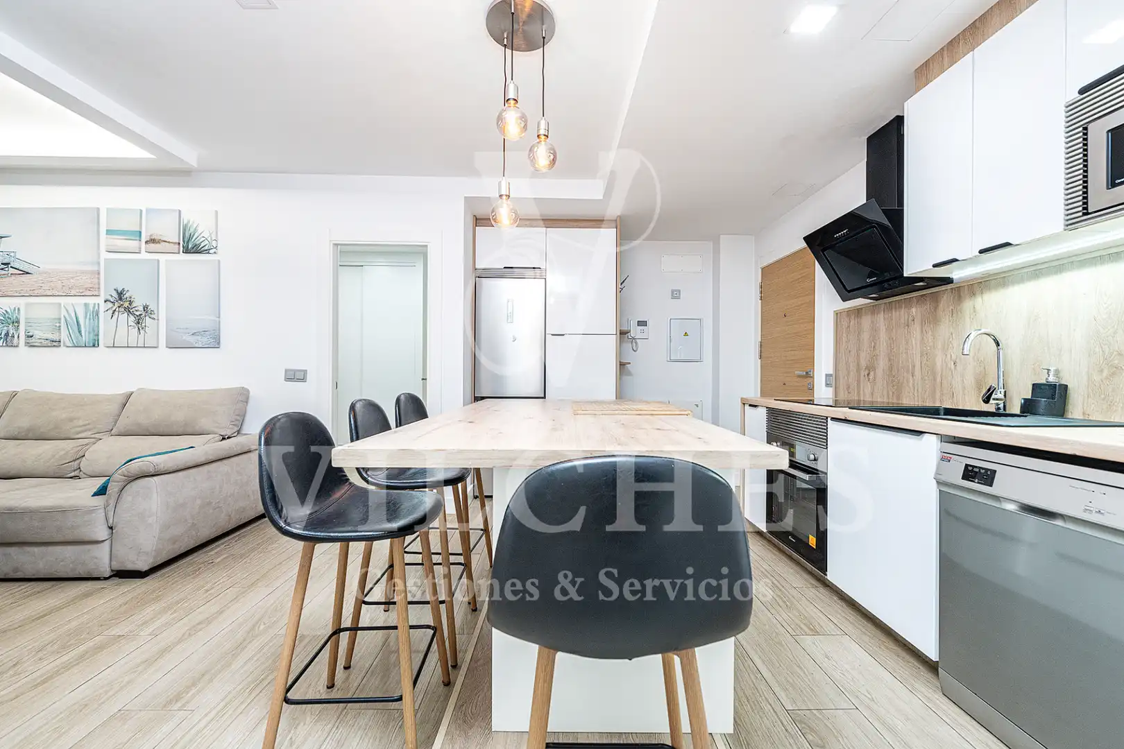 Kitchen of Flat for rent in Las Palmas de Gran Canaria  with Furnished