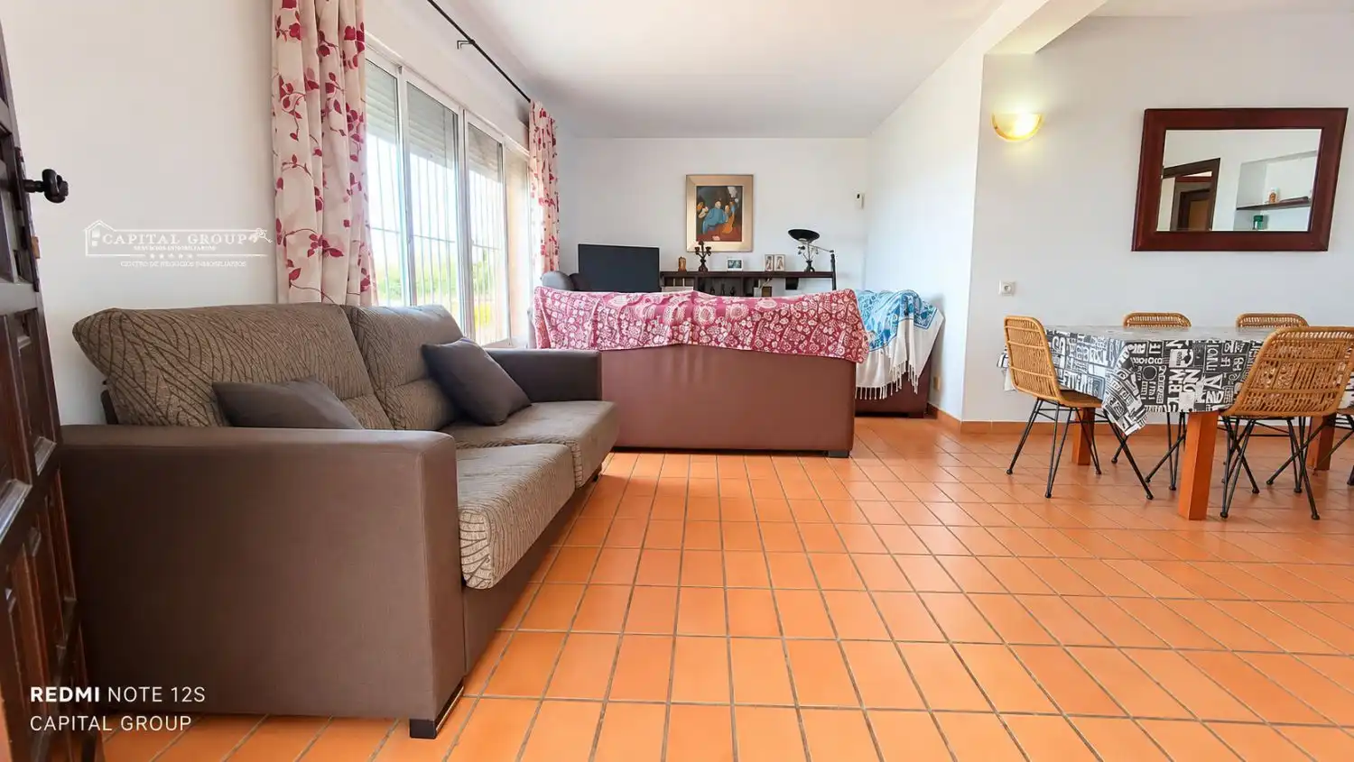Living room of Houses for sale in Punta Umbría  with Private garden, Terrace and Furnished
