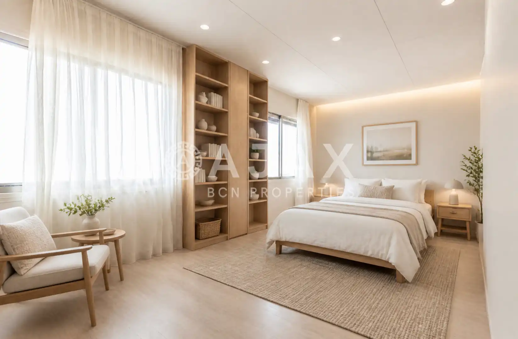 Habitación de Ático en venta en Barcelona con Aire acondicionado, Calefacción y Terraza