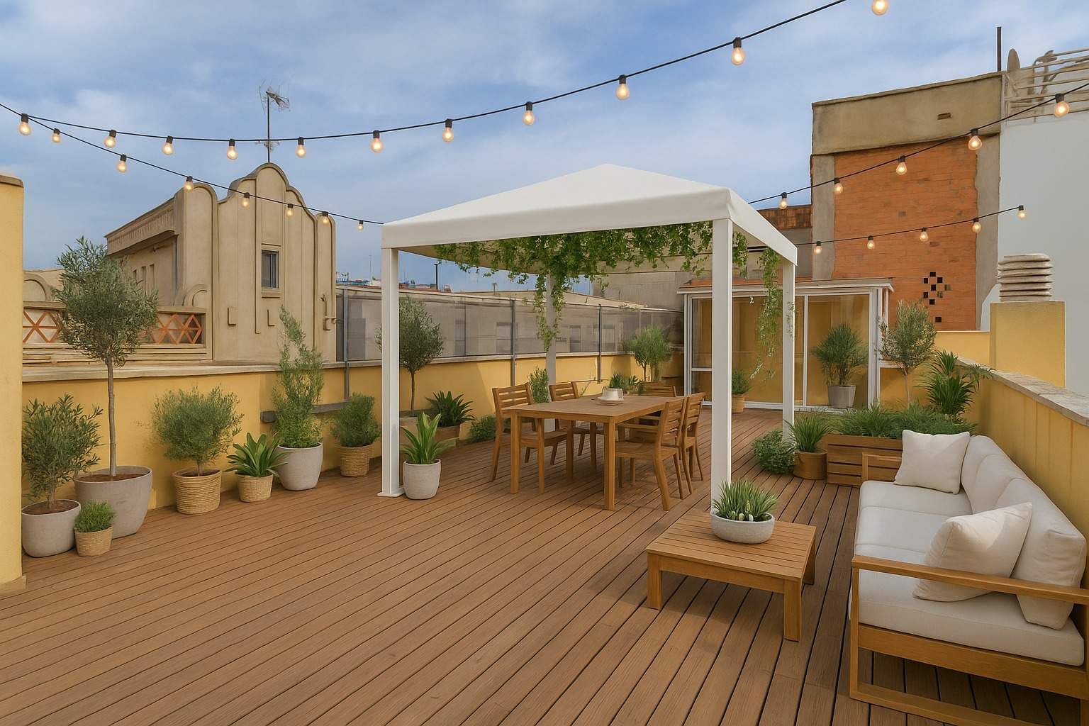 Terrace of Flat for sale in Viladecans  with Air Conditioner, Heating and Terrace