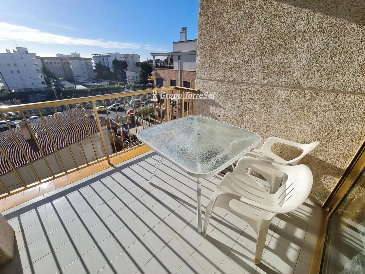 Balcony of Flat for sale in Centre