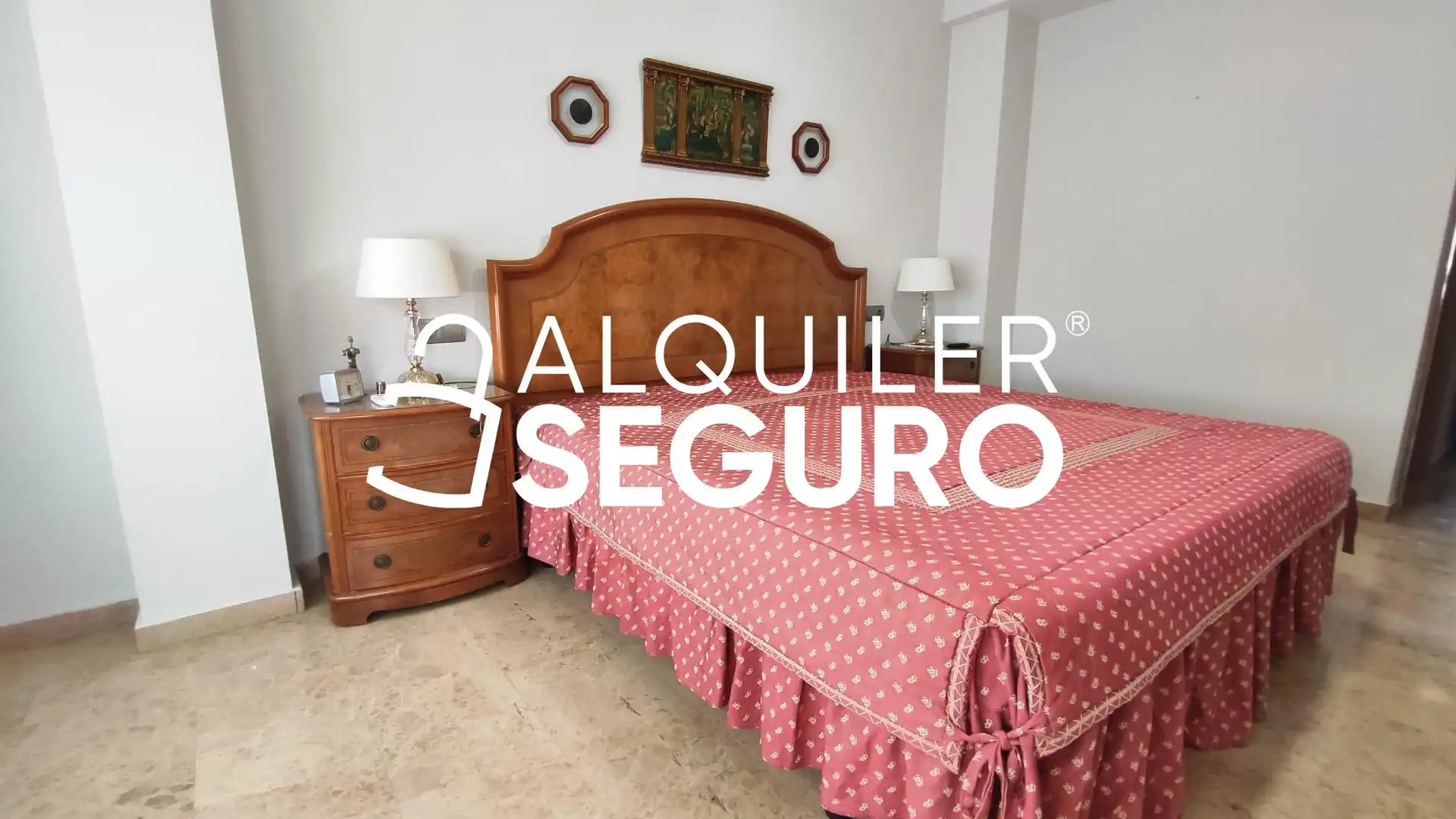 Bedroom of Flat for rent in Torrent  with Air Conditioner, Terrace and Storage room